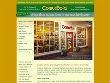 Tablet Screenshot of cornucopia-kitchen.com